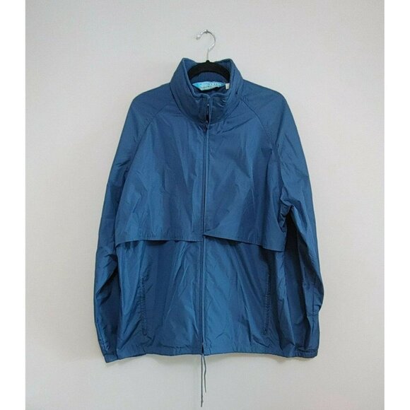 Woolrich Teton Men's Full Zip Windbreaker Size  Large Hooded Jacket - Picture 1 of 4